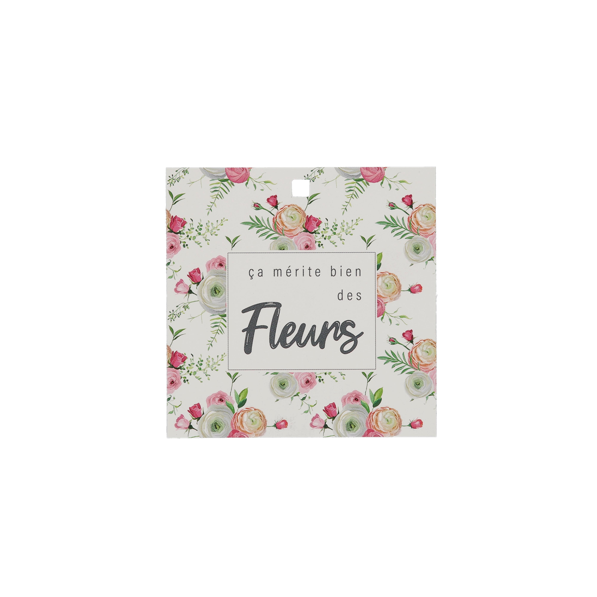 2/ Ça mérite bien des fleurs