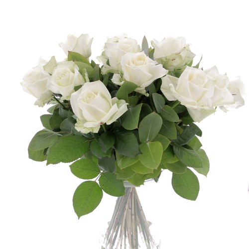 Bouquet de Roses Blanches Bouquets caliptus