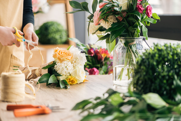 Livraison de fleurs avec Caliptus